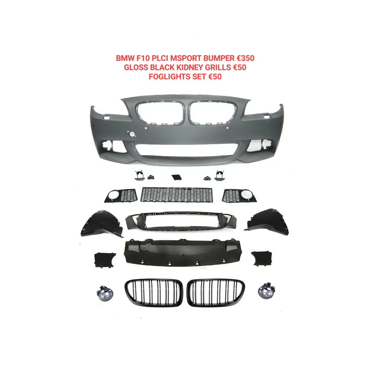 BMW F10 LCI+PLCI MSPORT KITS NEW BUMPERS SKIRTS - Image 3