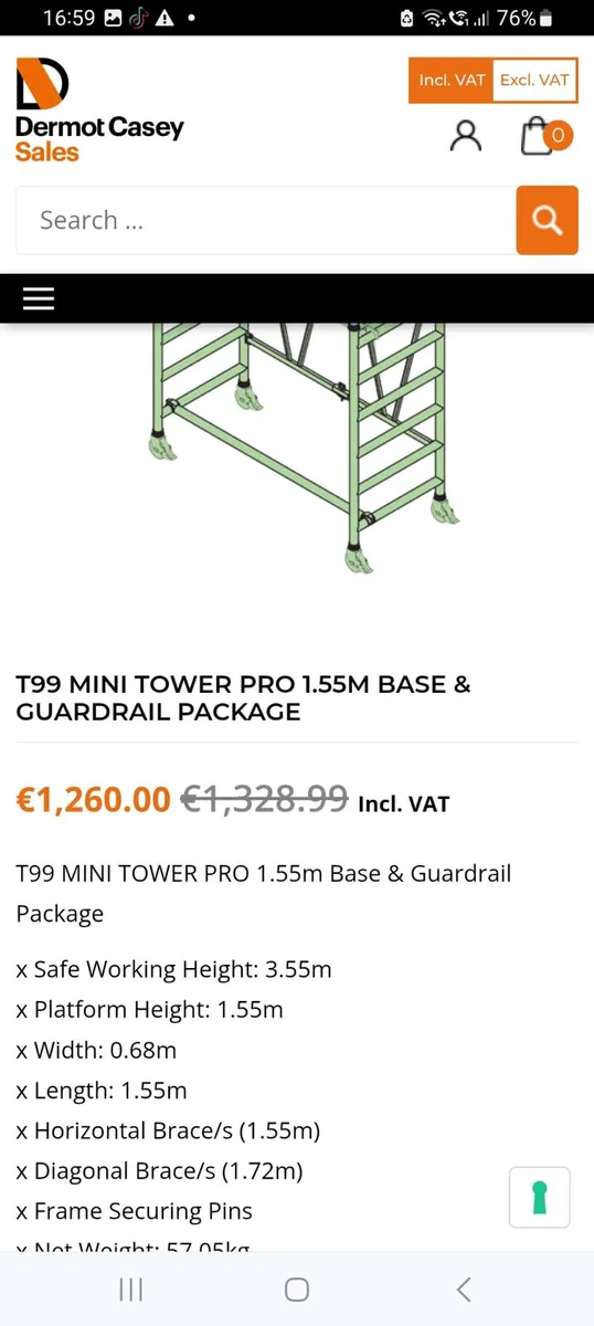 Tower Scaffolding - Image 1