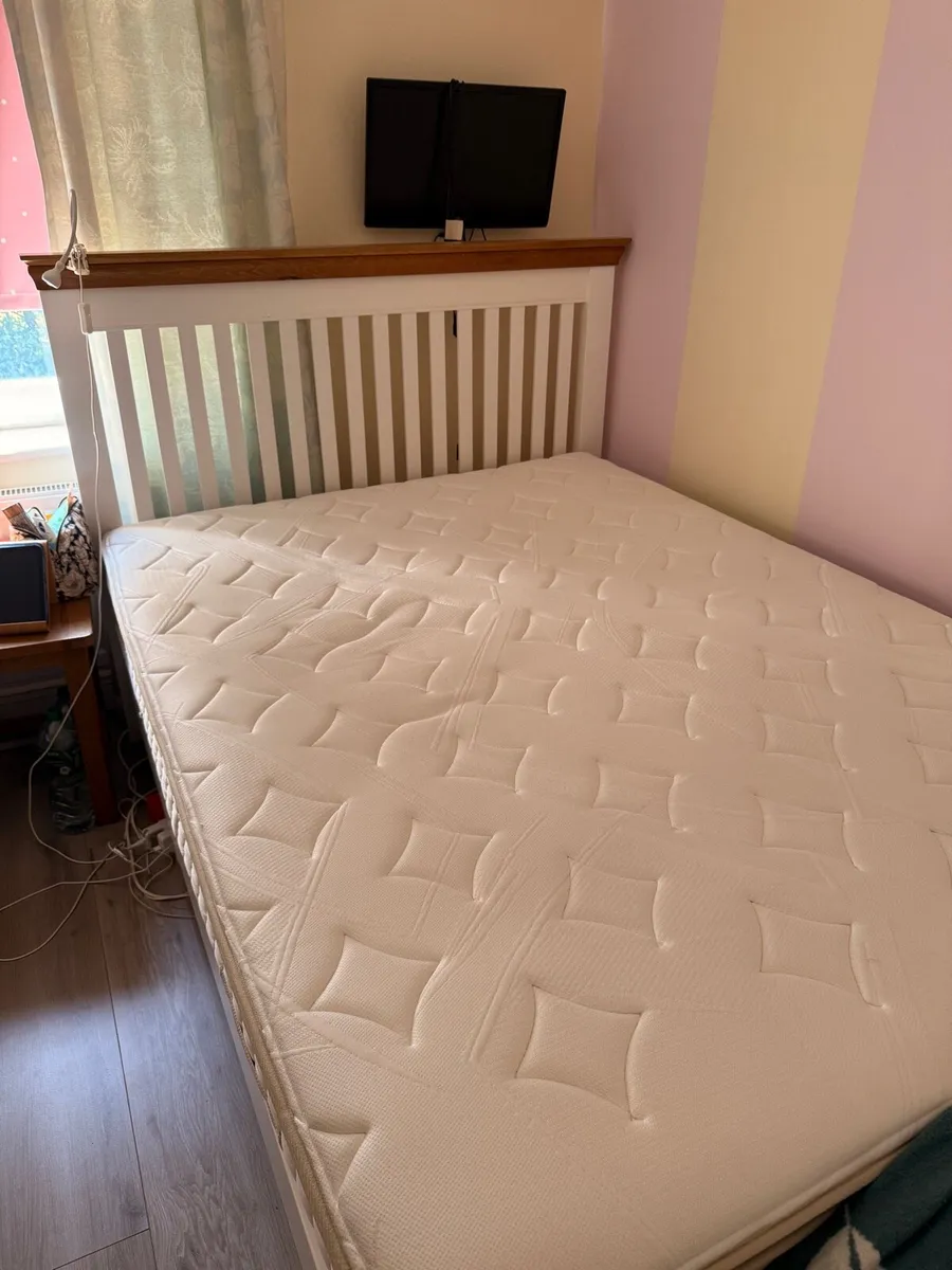 Double bed and matress - Image 1