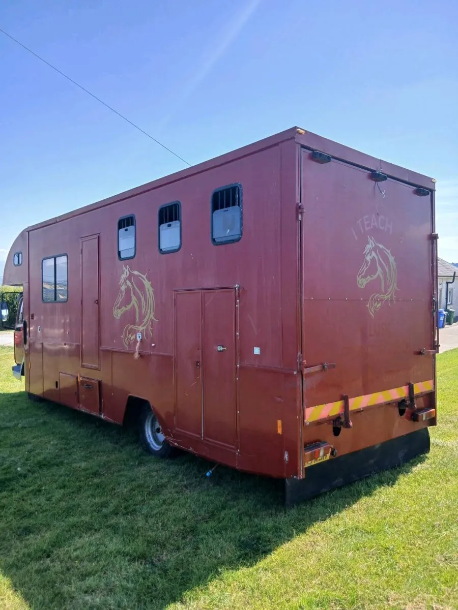 Daf 45 150 camper/horse lorry - Image 4