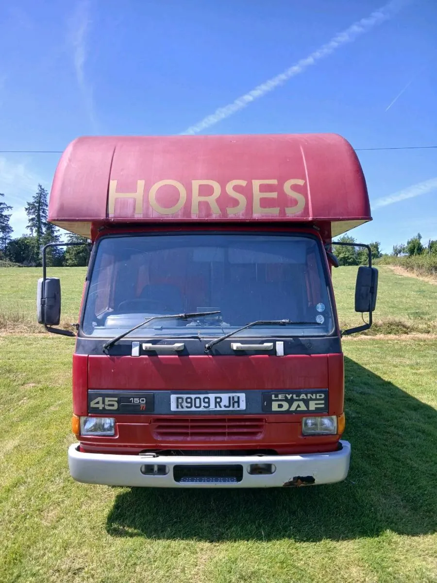 Daf 45 150 camper/horse lorry - Image 2