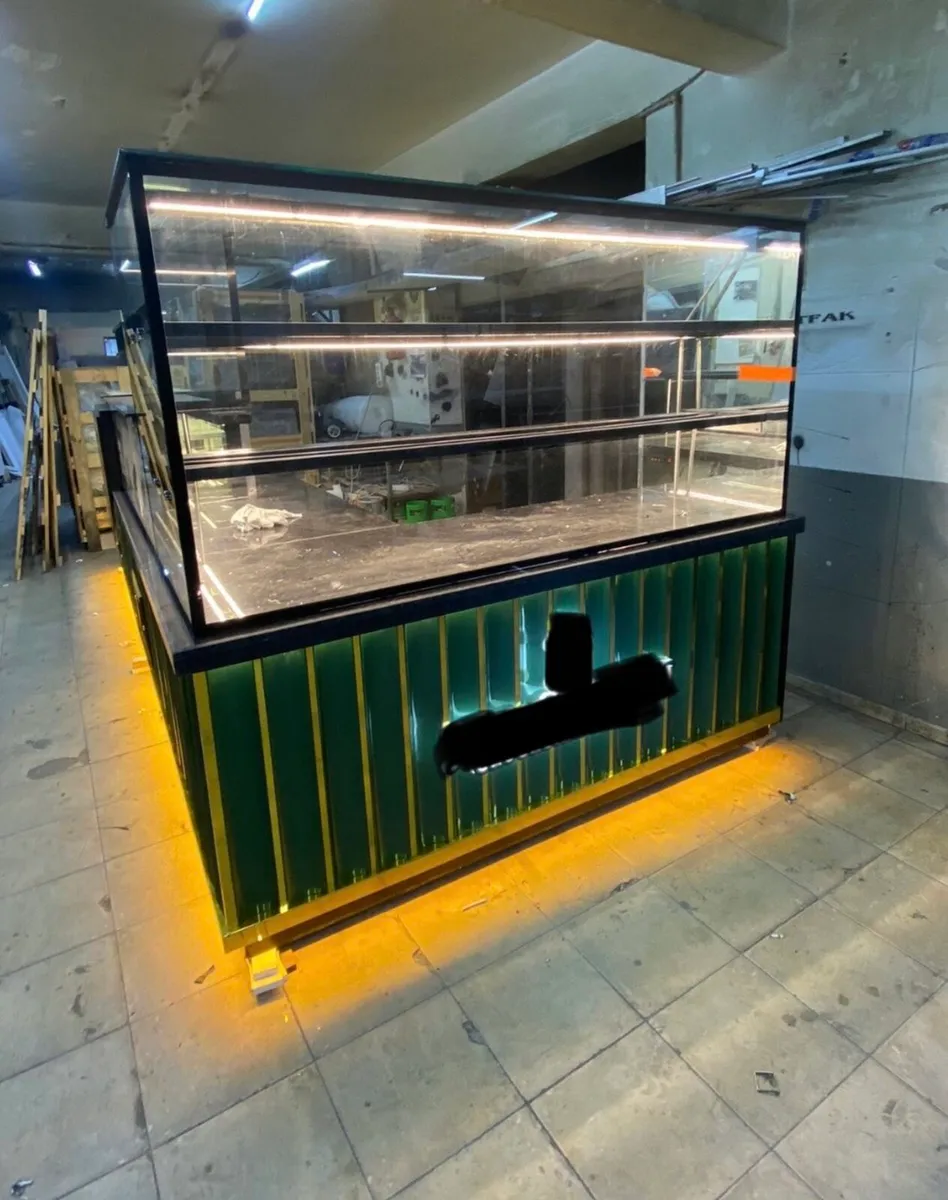 Custom Made Heated food and pastry display counter - Image 1