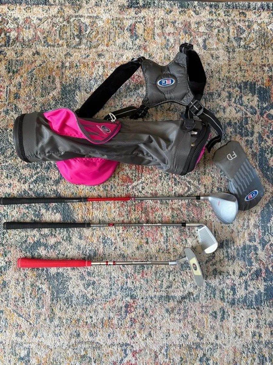 Kids Golf Clubs US GOLF 3 club set age 4+ - Image 2