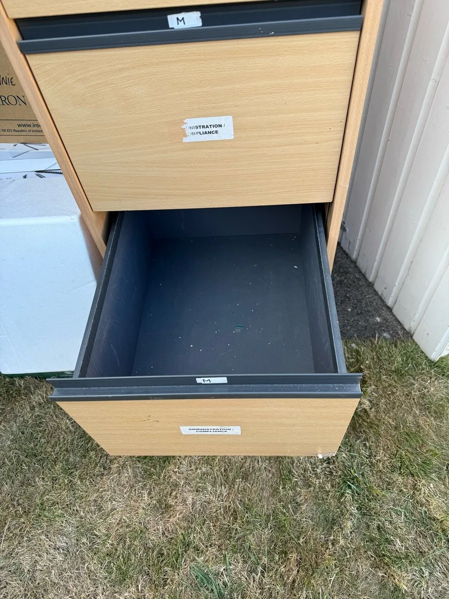 Wooden Filing Cabinet - Image 3