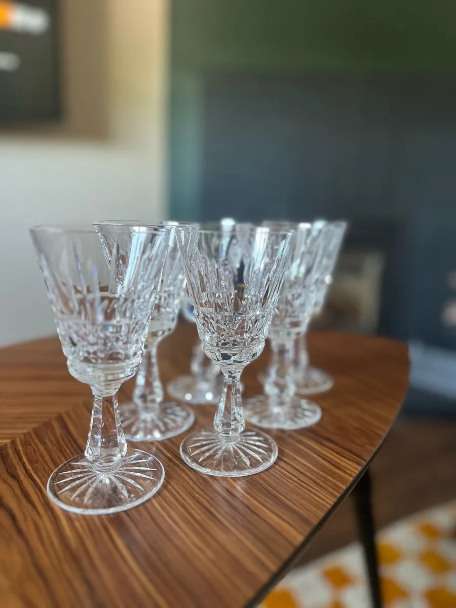 6 x Waterford Crystal Glasses - Image 2