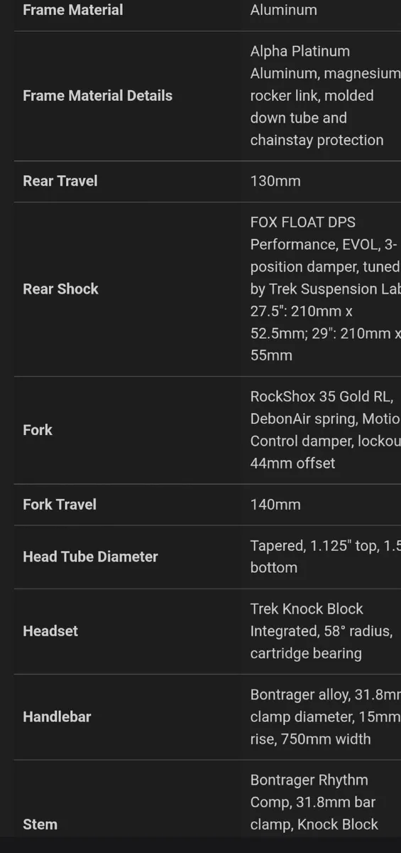 Mountain bike - beautiful Trek Fuel Ex 7, full sus - Image 4