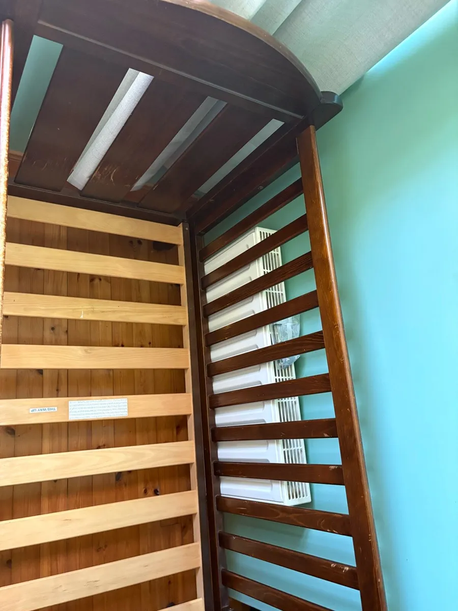 Cot / cot bed very strong on castors 15 years old - Image 4