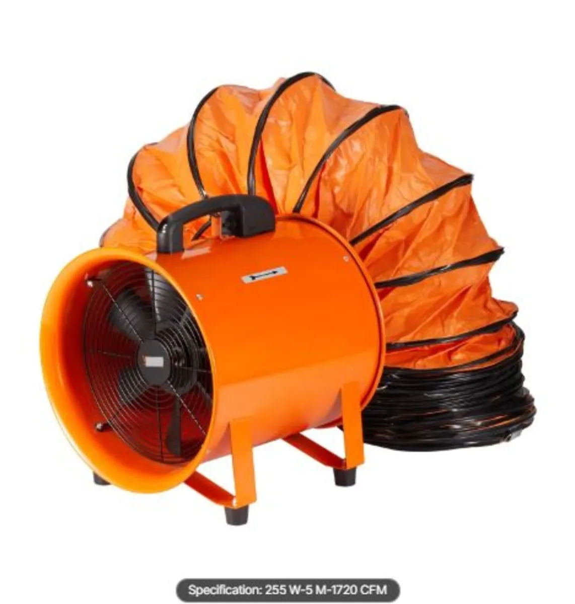 Portable Ventilator, 254mm Heavy Duty Cylinder Fan - Image 1