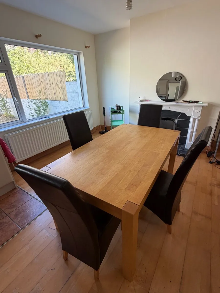 Table & 4 Chairs - Image 2