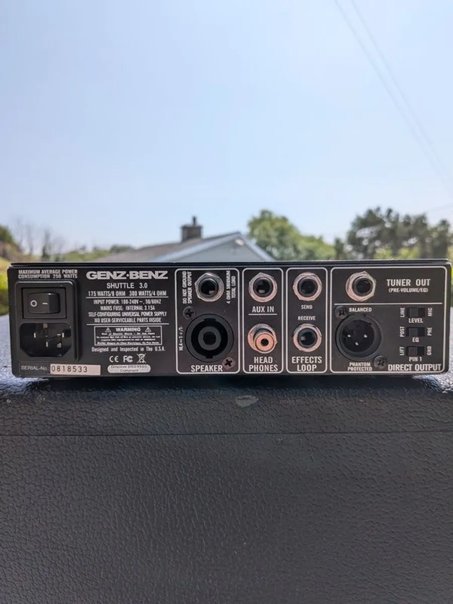 Genz-Benz Shuttle 3.0 Bass Head + Peavey 410/210 TVX Cabs, Full Stack (One Owner), Sale or Swap for Banjo/Bouzouki - Image 4