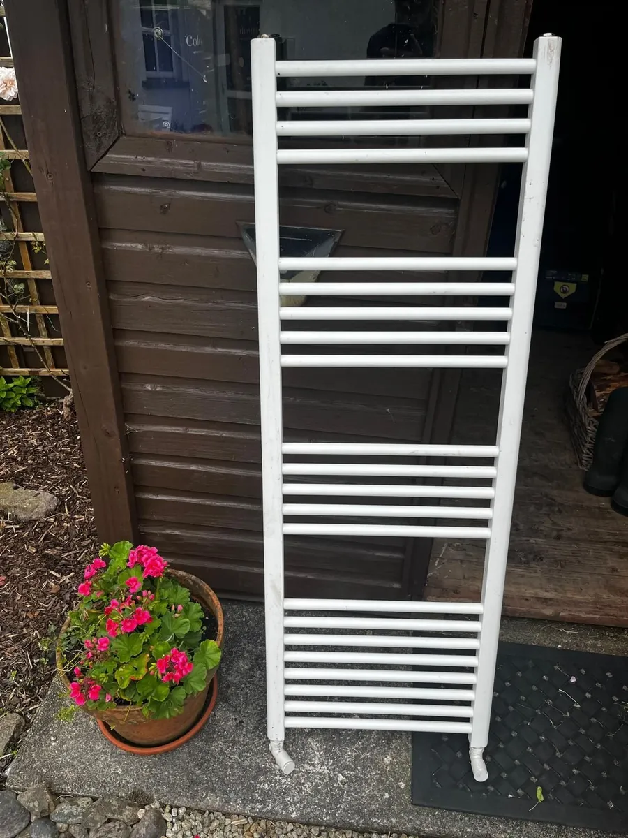 Radiator heater towel rack