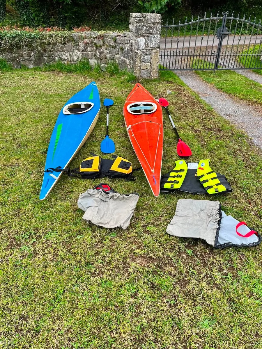 Pair lawrence kayaks with full kits - Image 2