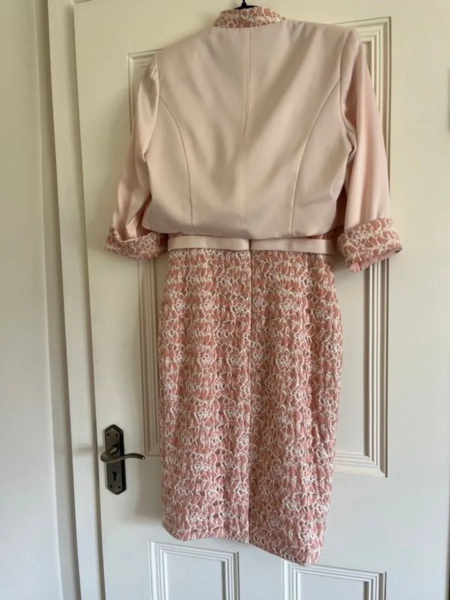 Fabiana Ferri Italian design 2-Piece occasion dress & bolero, UK 10 - Image 3