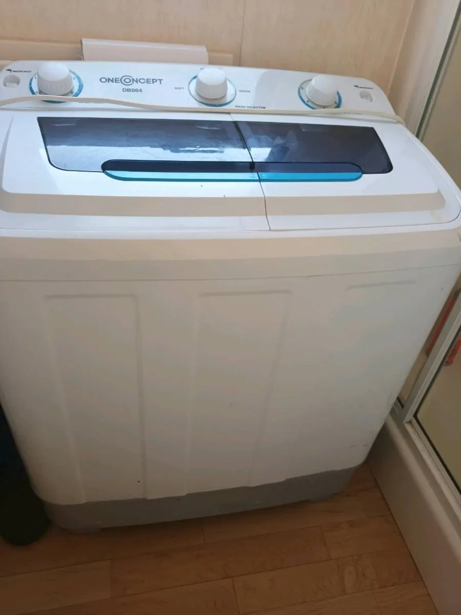 Camping washing machine with spinner - Image 4