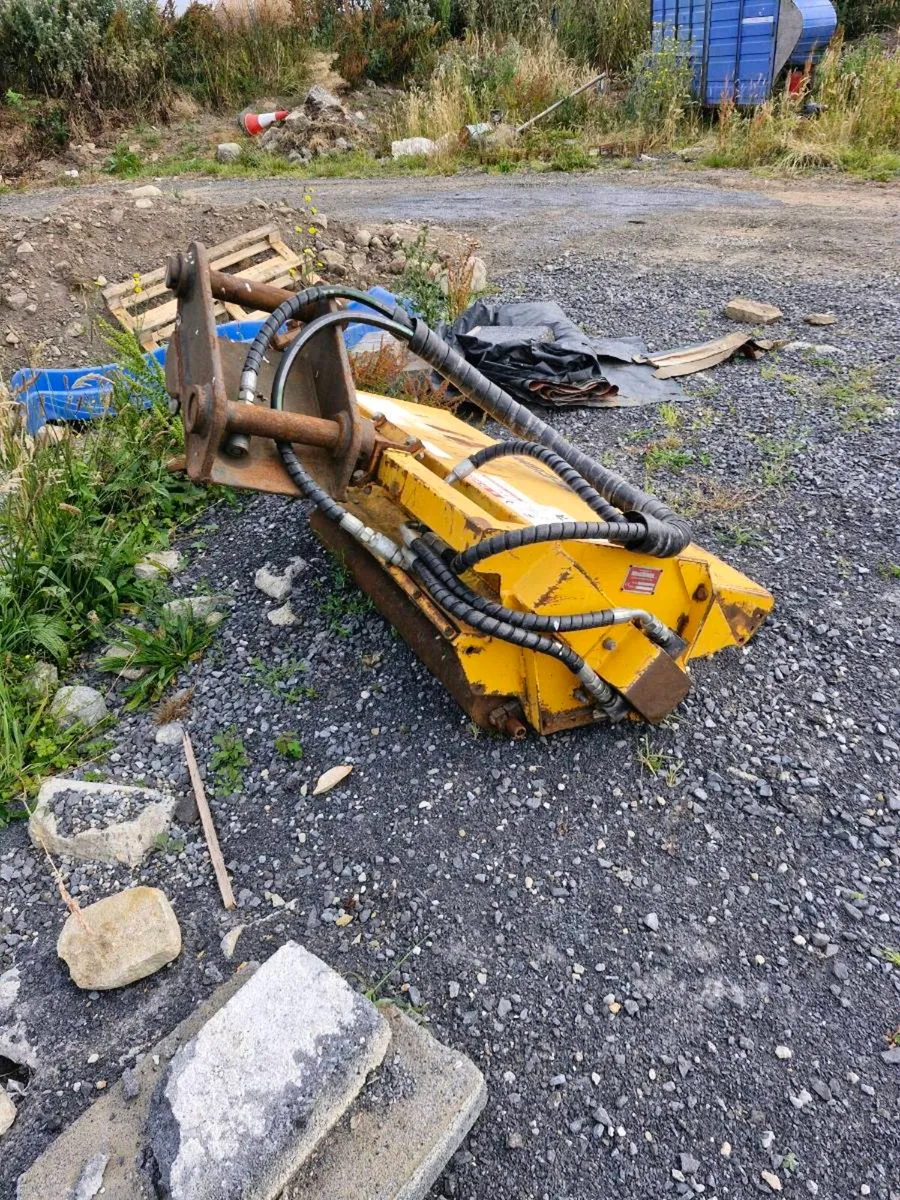 McConnell 4ft 4 flail head suit 13 ton digger - Image 2