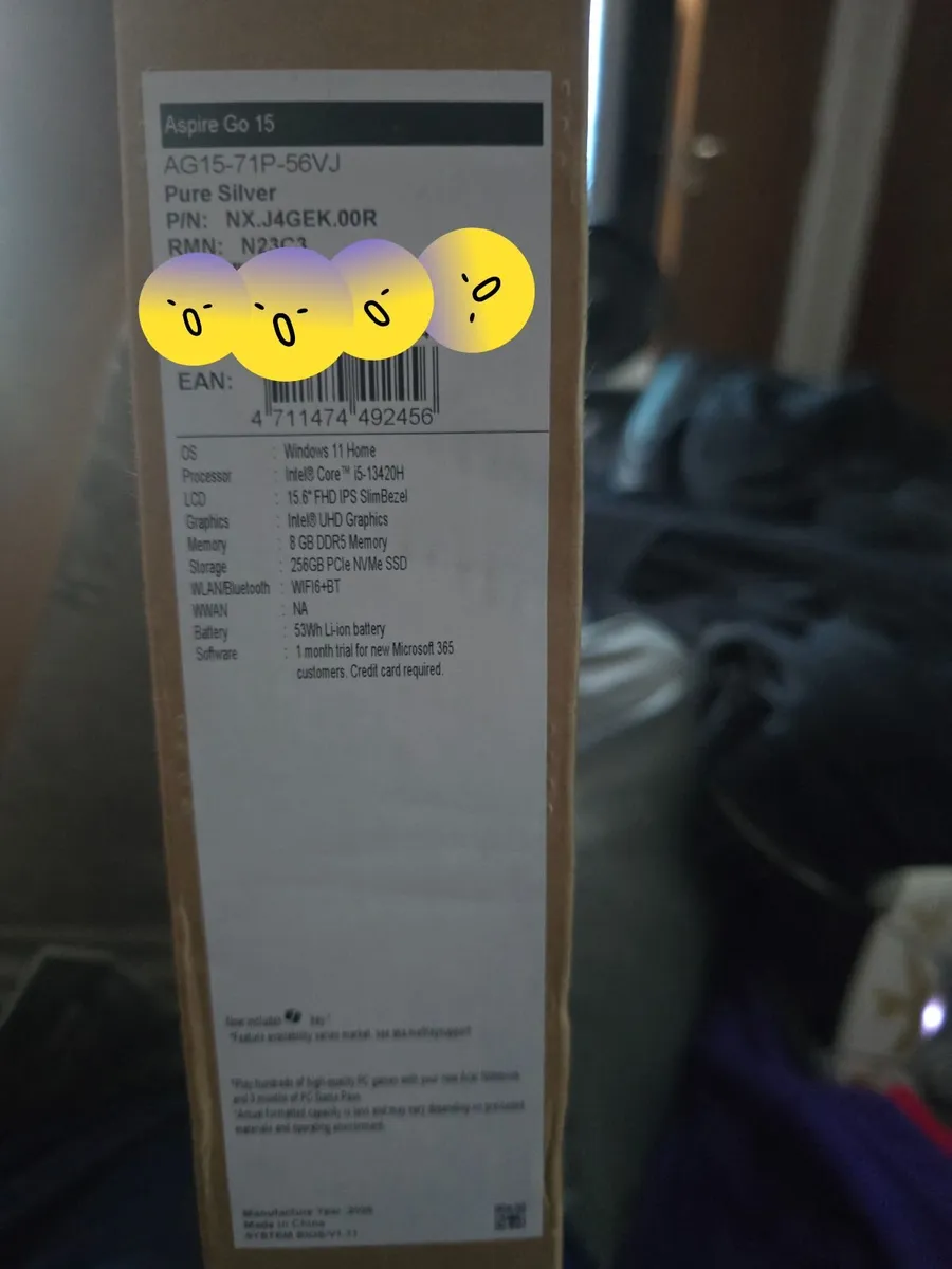 Acer Unopened Laptop - Image 3
