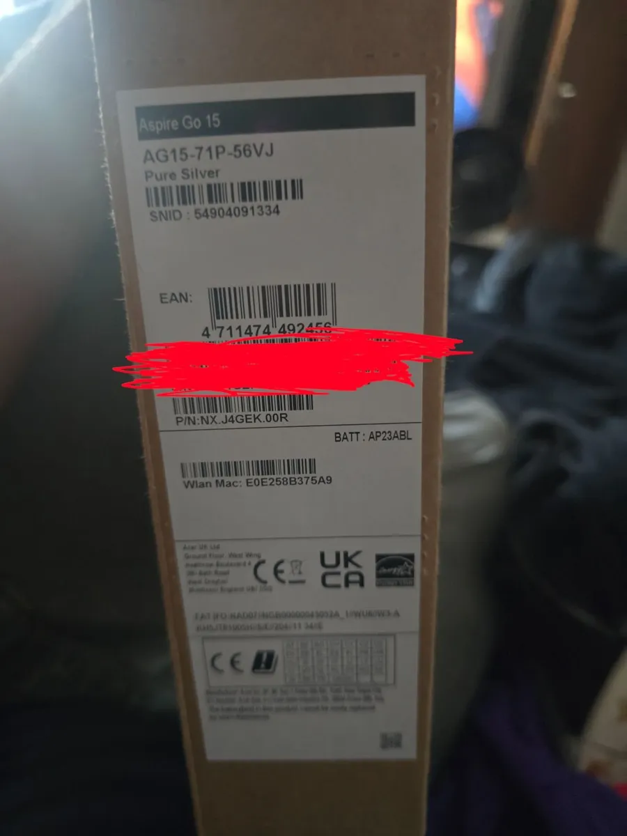 Acer Unopened Laptop - Image 4