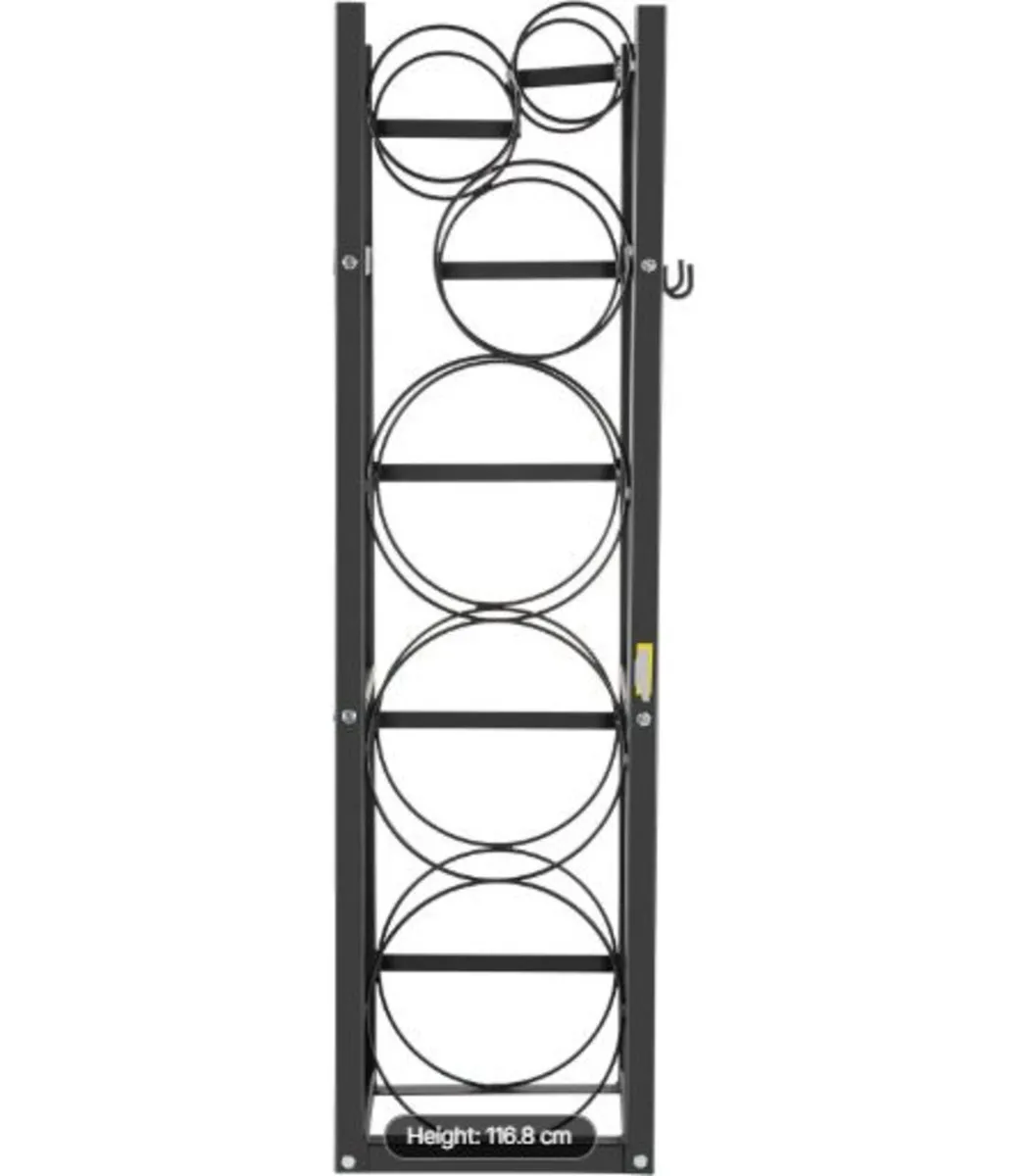 Refrigerant Tank Rack with 3x30lb and Other 3 - Image 1