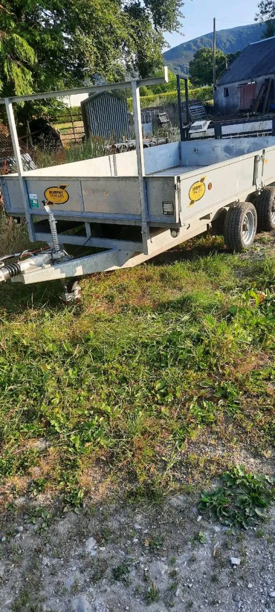 MURPHY 12' X 6'6" FLAT BED TRAILER - Image 1