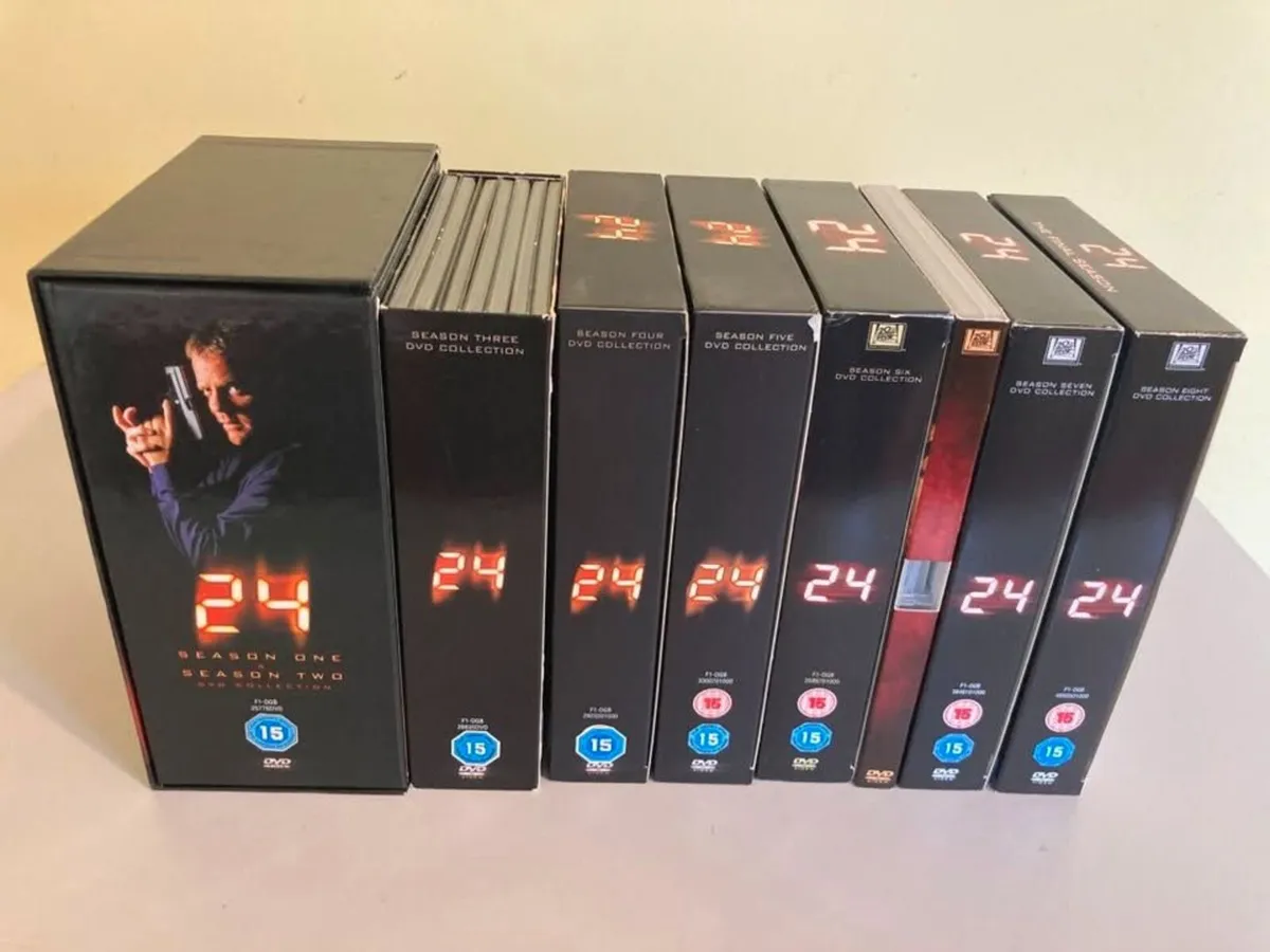 24 Complete DVD Box Set Collection - Full Series - Image 3