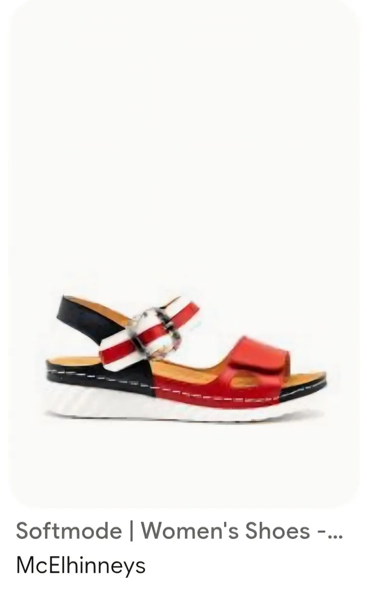 SOFTMODE Ladies Nautical Sandals - Image 2
