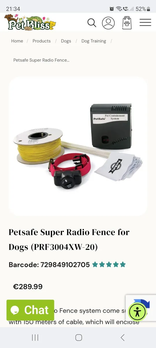 Petsafe dog fence - Image 1