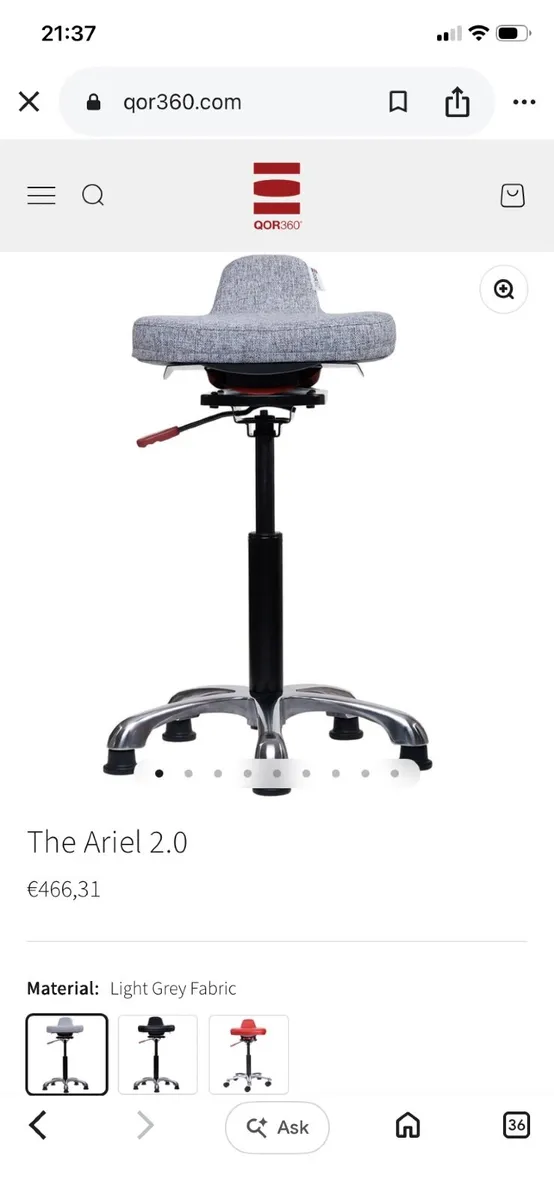 Office chair QOR360 Ariel. - Image 3