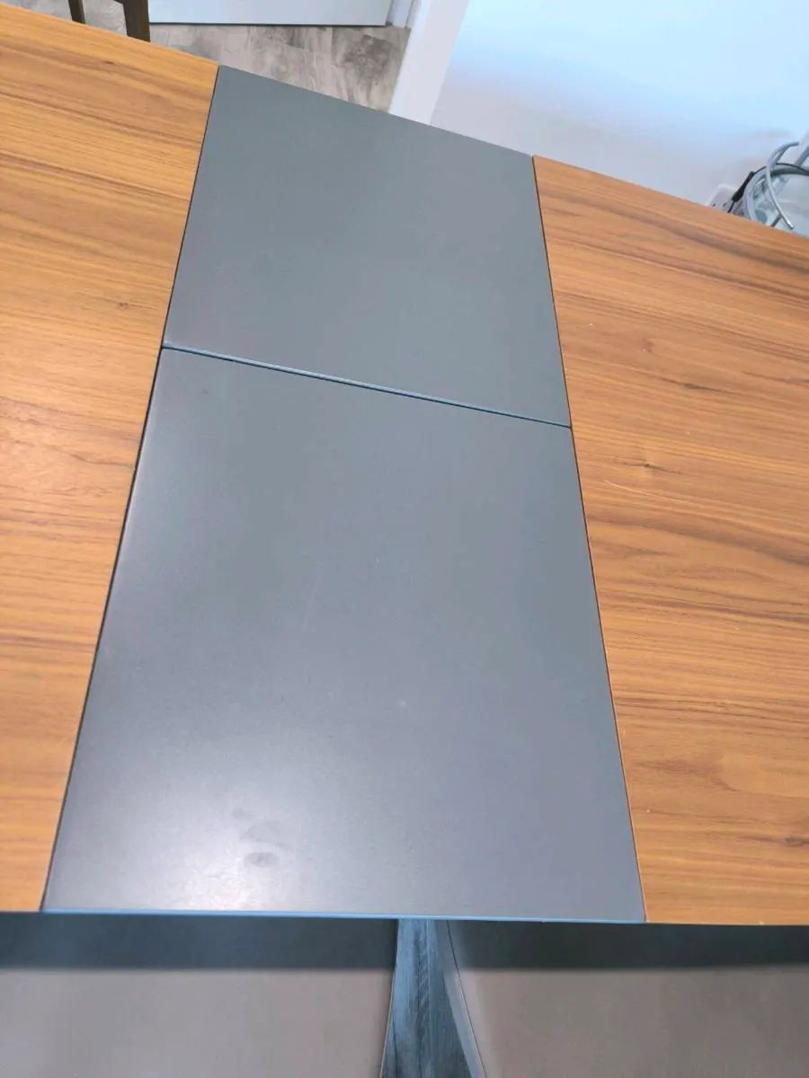 Dining Table - Extendable Walnut Veneer - Image 4