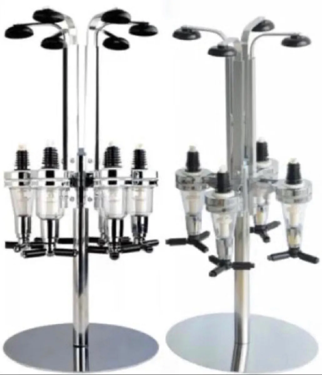 4/6 Bottle Rotary Home Bar Drinks Optic Dispenser - Image 1