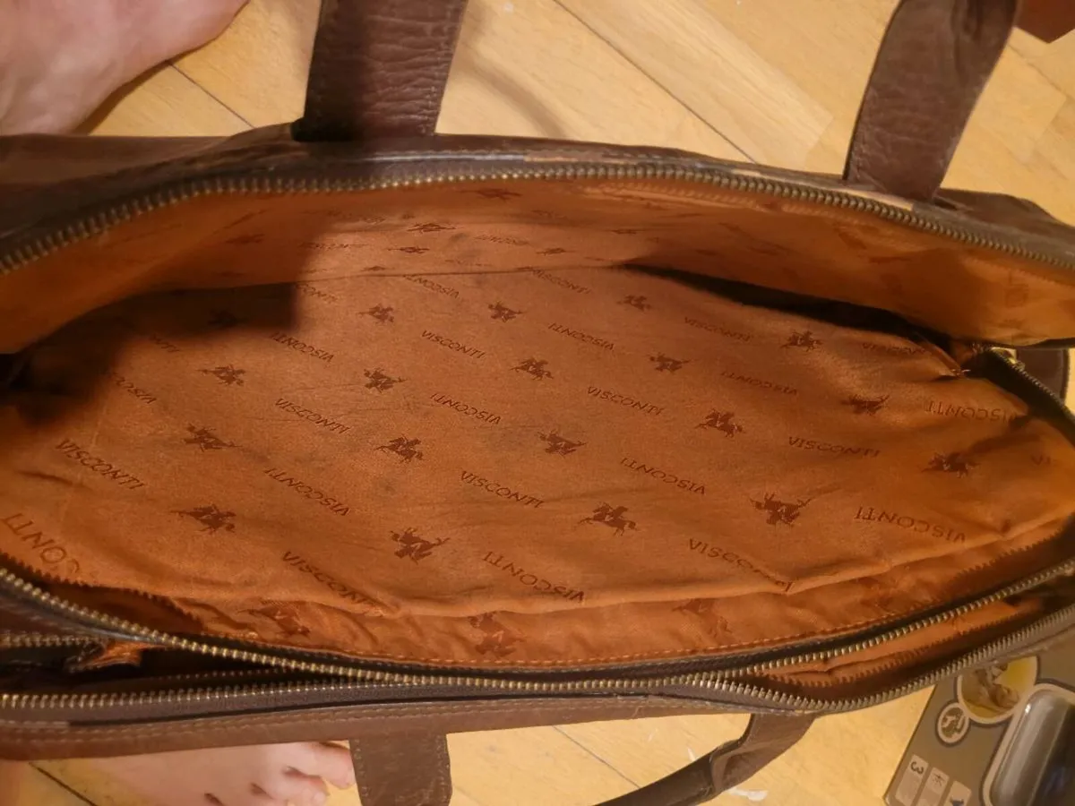 Visconti mens Laptop bag - Image 4