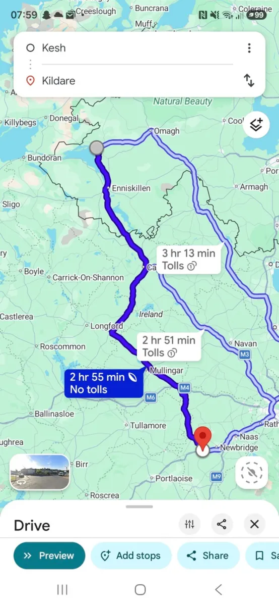 LORRY HAULAGE ENNISKILLEN TO KILDARE