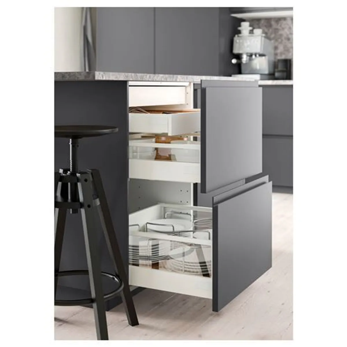 IKEA EXCEPTIONELL Medium  Push-to-Open Drawer  New/Sealed - Image 1