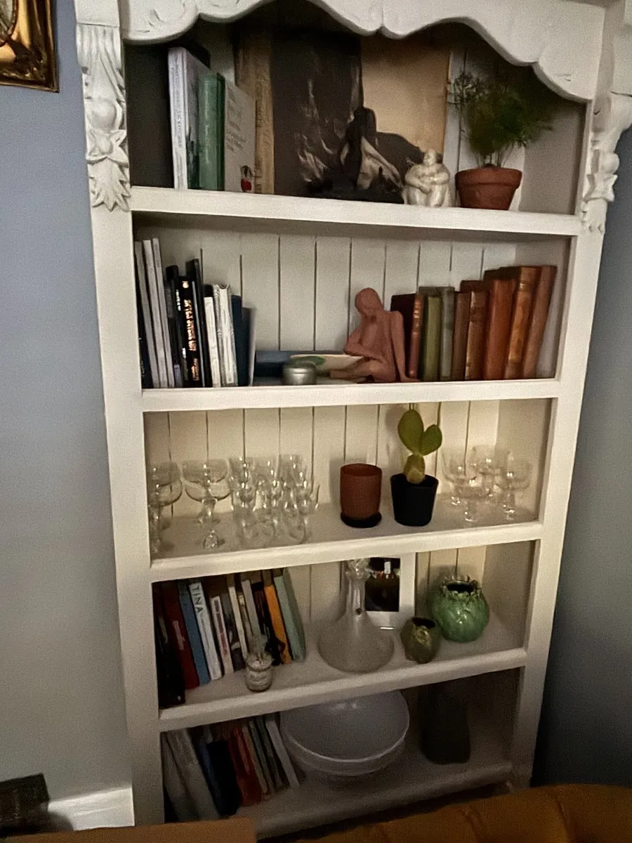 Solid Wood Display Cabinet / Large Bookcase - Image 1