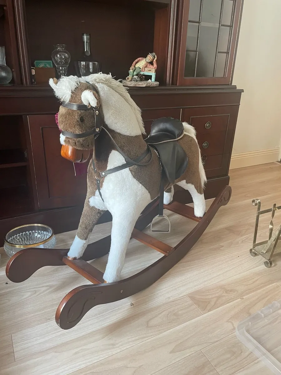 Child’s large rocking horse- Mamas and Papas - Image 3