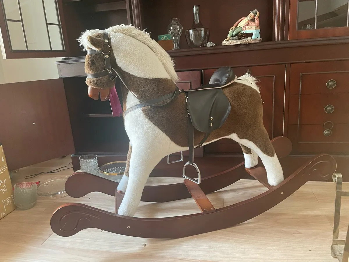 Child’s large rocking horse- Mamas and Papas - Image 4