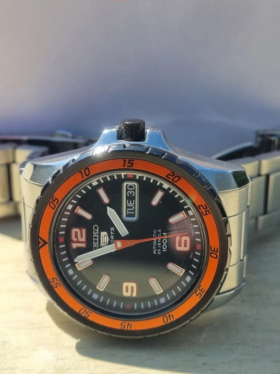 Japanese automatic men's watch Seiko 5 Sports - Image 1