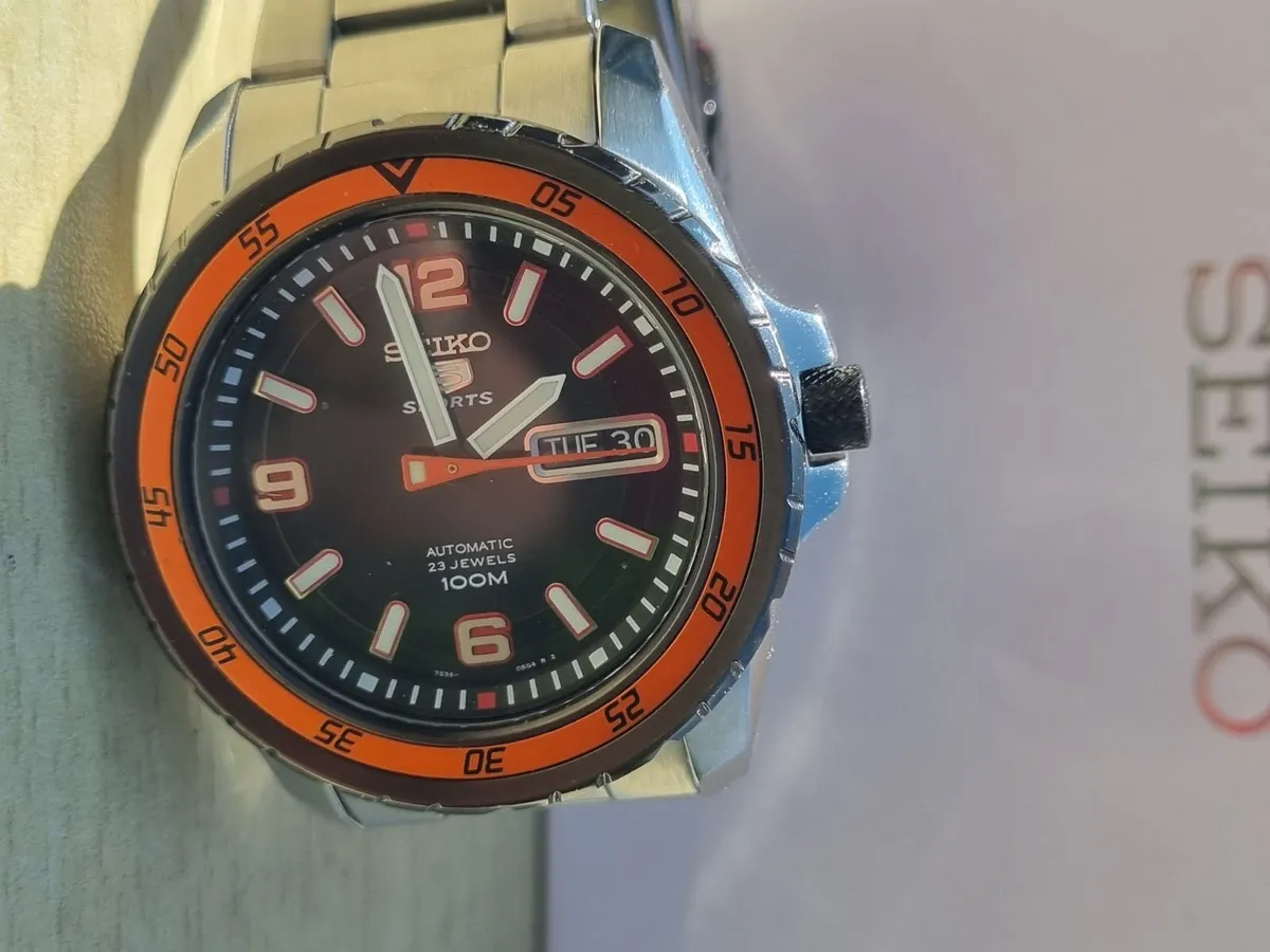 Japanese automatic men's watch Seiko 5 Sports - Image 4