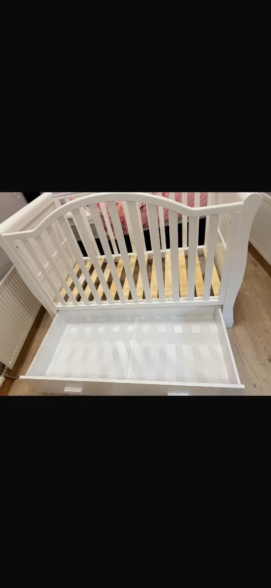Sleigh cot bed - Image 3