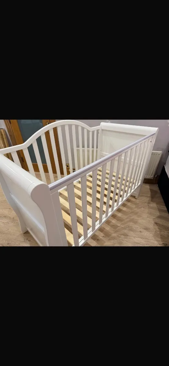 Sleigh cot bed - Image 4