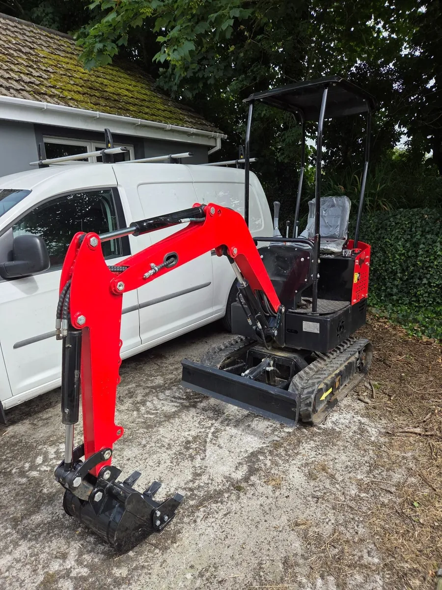 2025 JPC HT12 Mini Digger/Excavator - Image 1