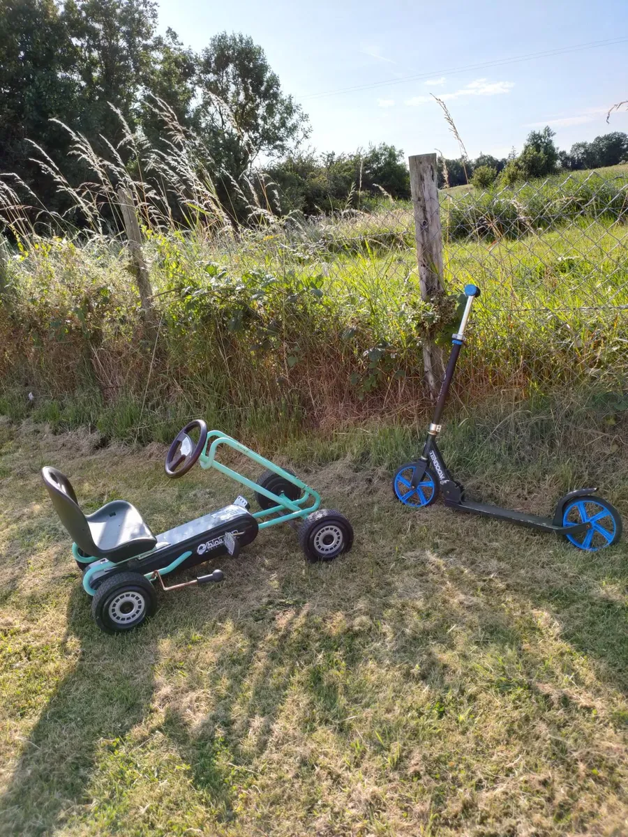 Go-Kart and scooter