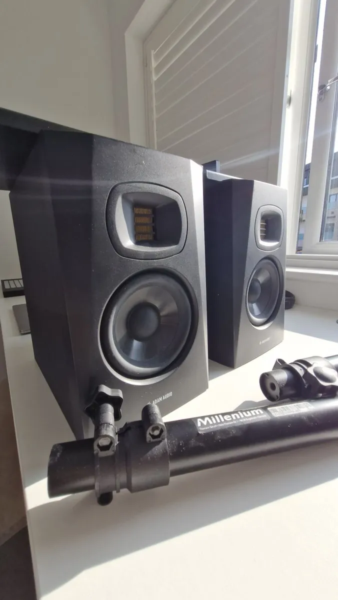 ADAM Audio T5V Desktop Stand Bundle - Image 4