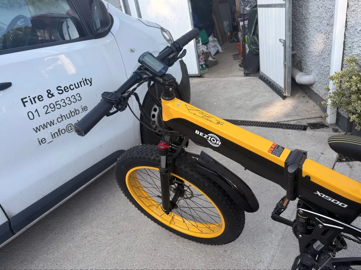 Bezior x1500 electric mountain bike - Image 2