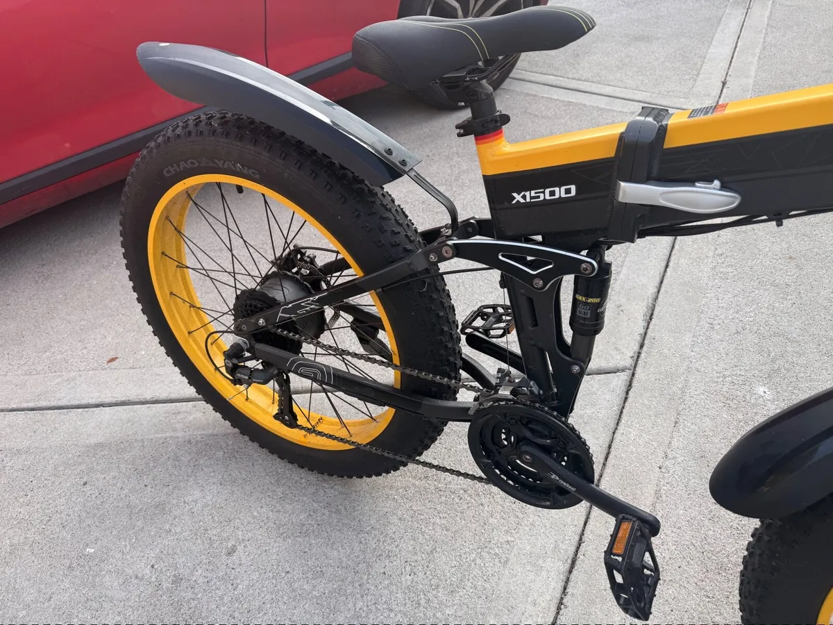 Bezior x1500 electric mountain bike - Image 3