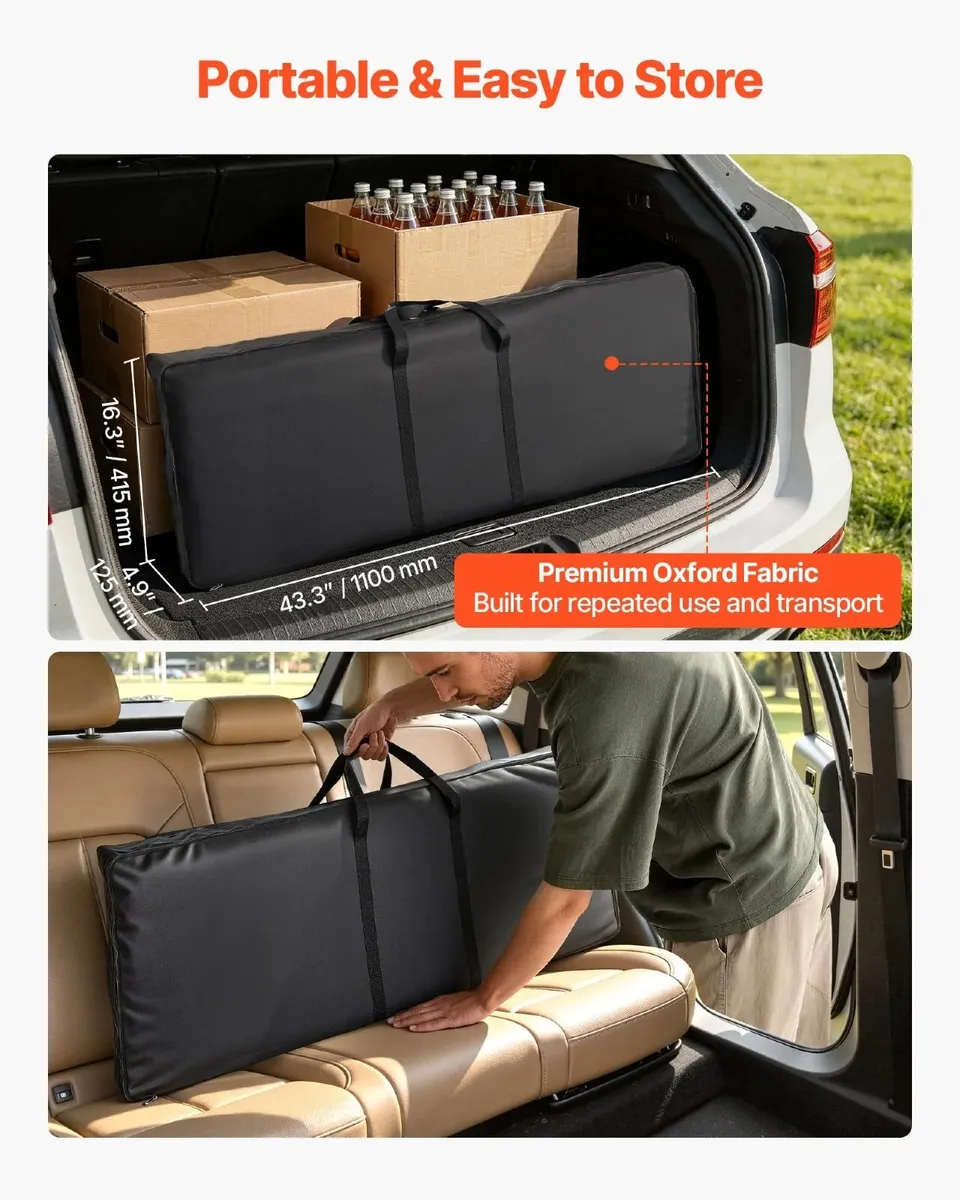 Folding Portable Bar Table, 1105 x 390 x 1010 mm, - Image 4