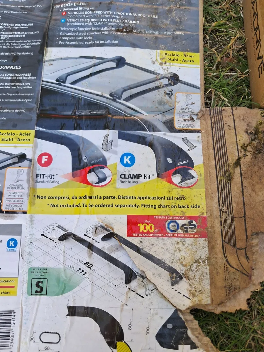 Nordrive Roof Bar Kit...see description for models - Image 2