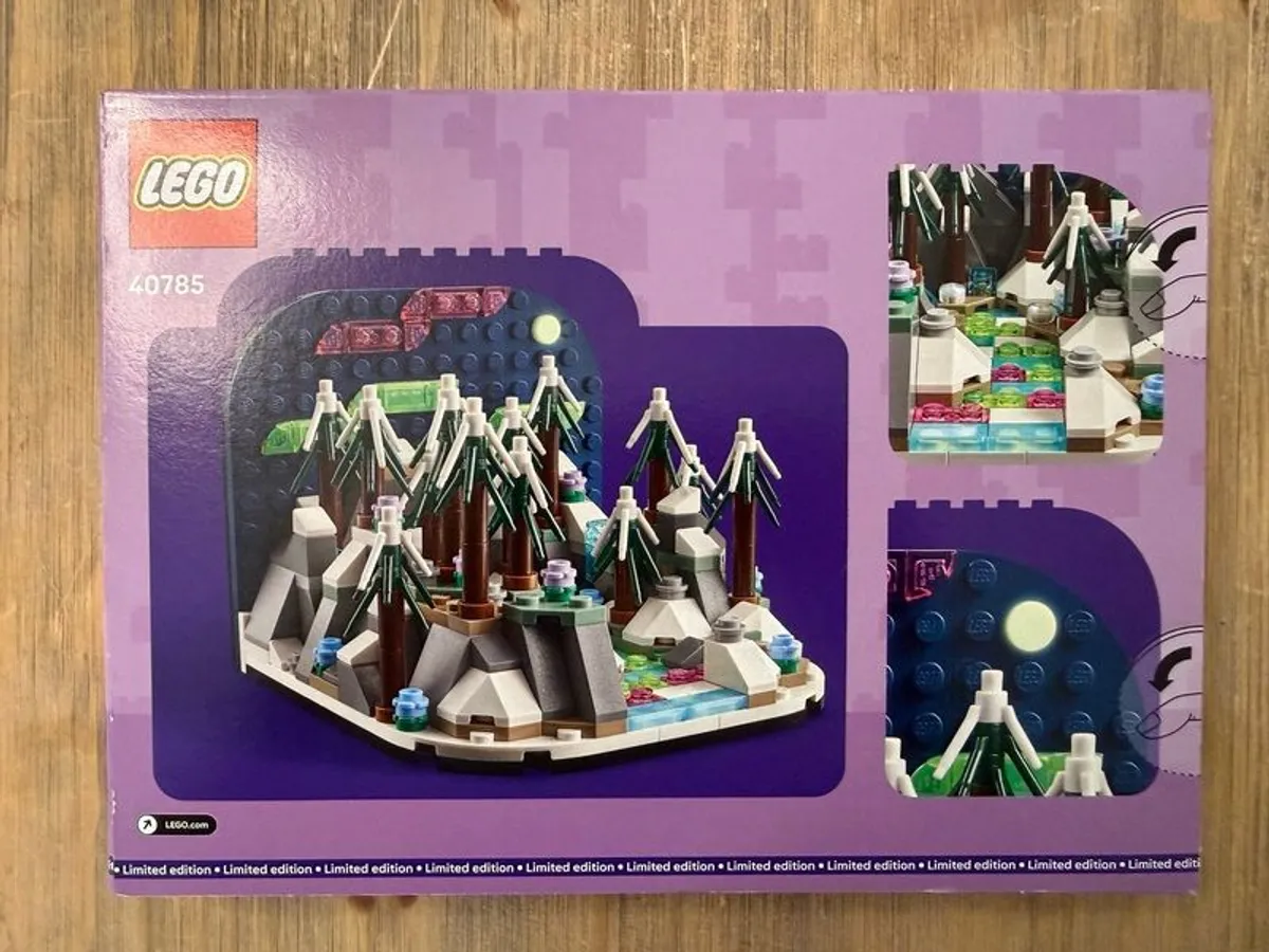 Lego 40785 Northern Lights Diorama - Image 2