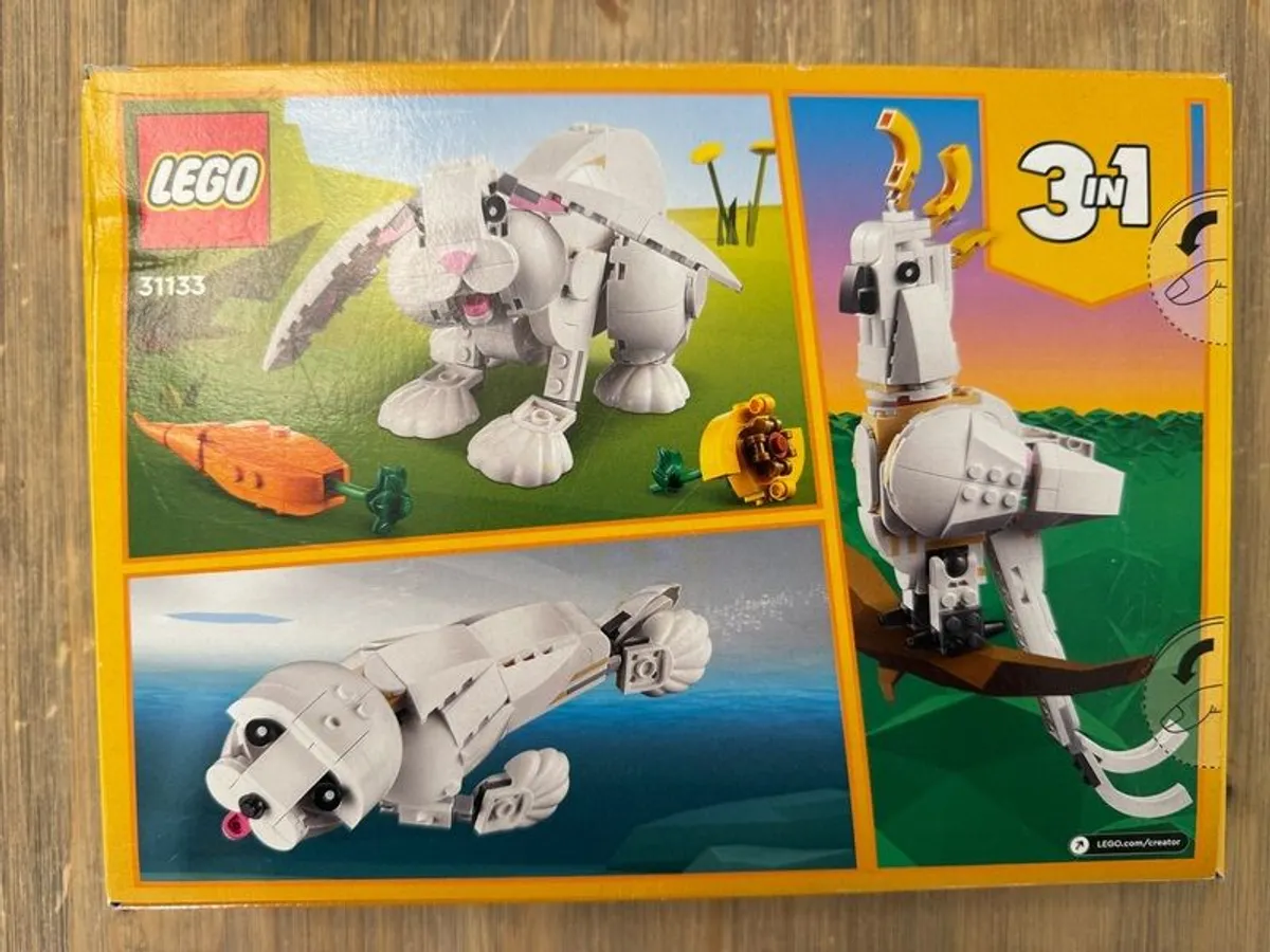 Lego 31133 3in1 Creator White Rabbit - Image 2