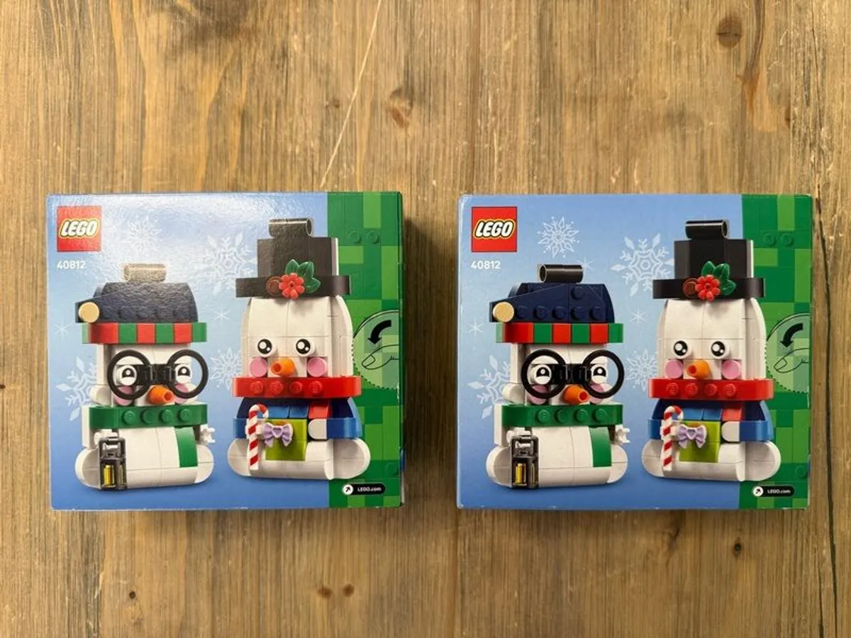 Lego 40812 Snowman Ornaments 2 sets - Image 2