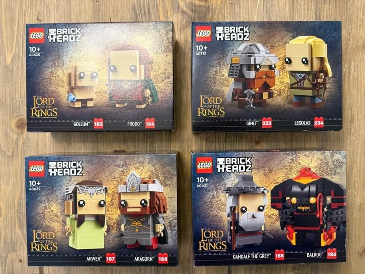 Lego Lord of the Rings Brickheadz - Image 1